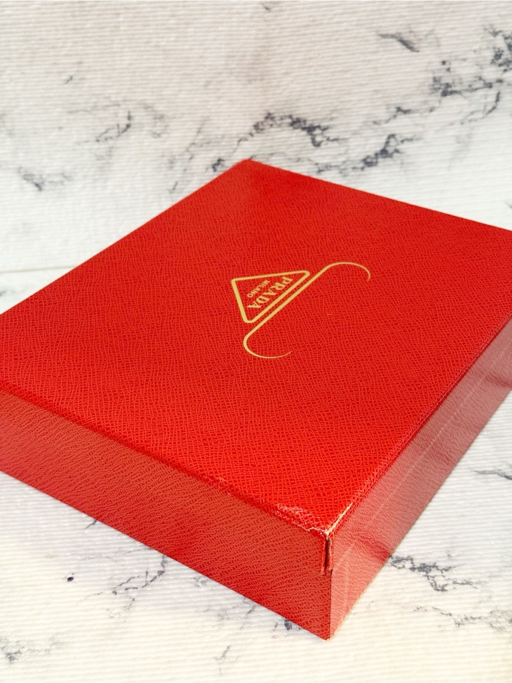 Prada Red Box for Storage / Decor Emopty - Picture 12 of 15